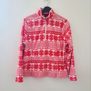 Lands end nordic fleece pull over